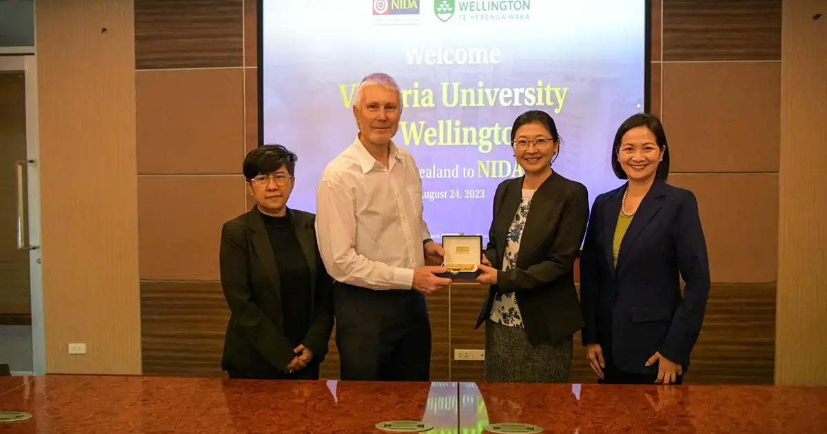 Official Visit by the Delegate from Victoria University of Wellington (VUW), New Zealand