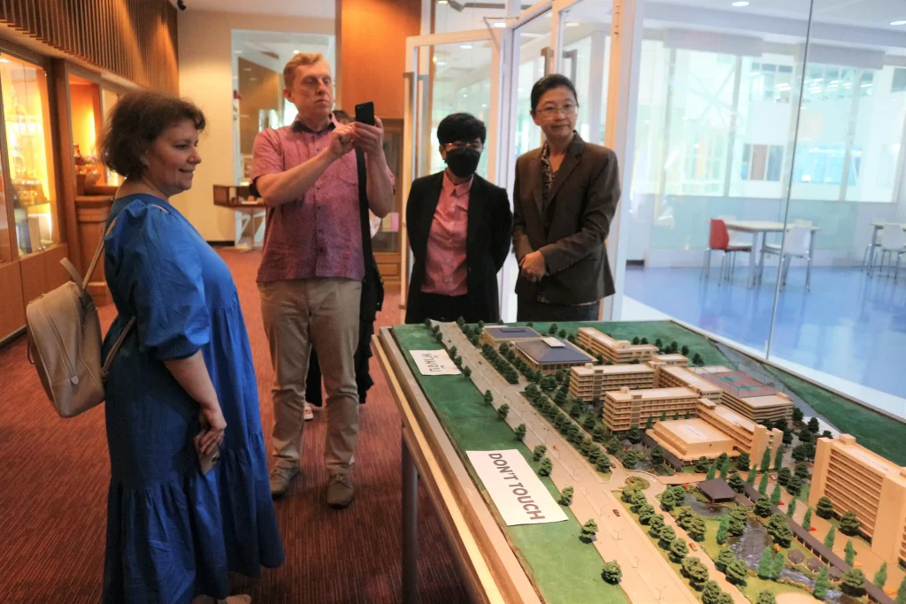 Saint Petersburg university of Management Technologies and Economies (UMTE) Delegation’s Visit