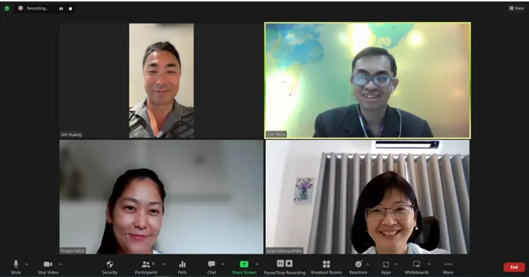 Virtual Meeting for Potential Academic Collaboration with Universities in Japan