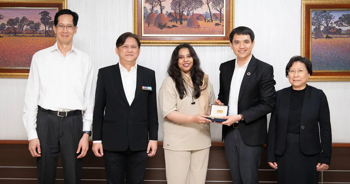 Delegation from Iqra University, Islamic Republic of Pakistan, Visits the National Institute of Development Administration (NIDA)