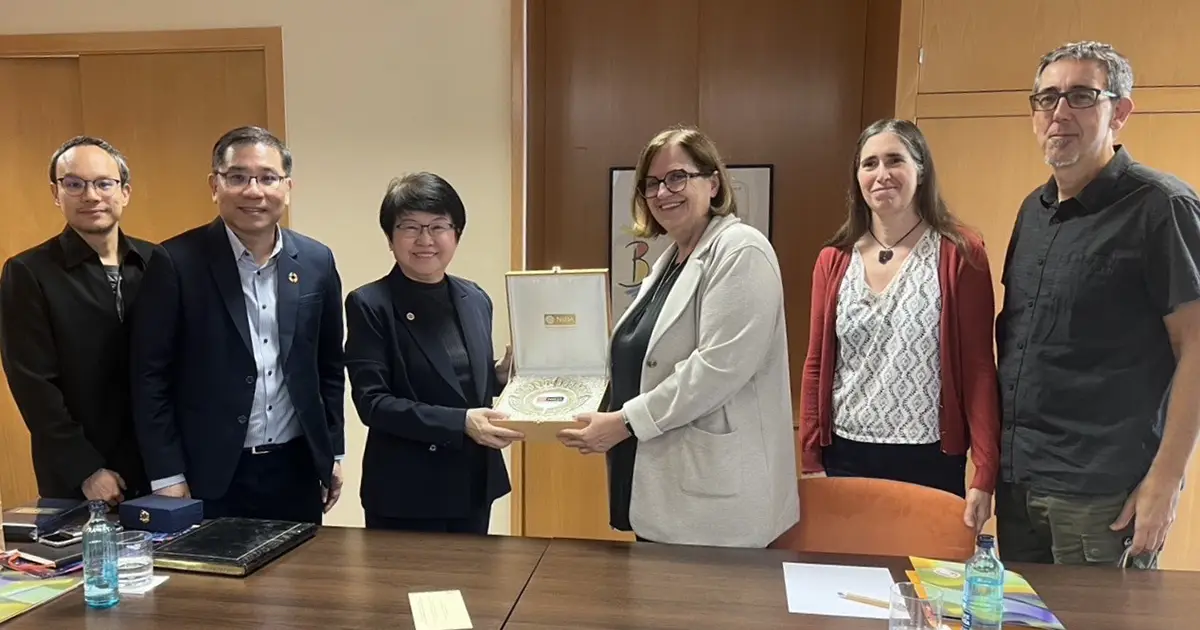 NIDA Visits Universitat Politècnica de Catalunya – BarcelonaTech, Spain, to Discuss Academic Collaboration on AI-Driven Curriculum Development for Quality Education in the Digital Era