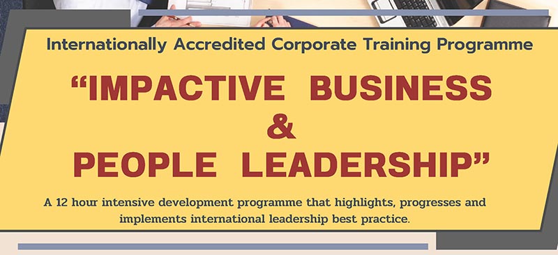 หลักสูตร “Impactive Business & People Leadership”