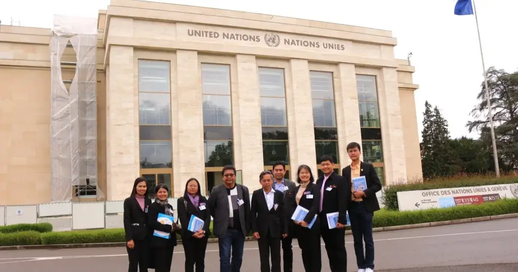 คณะนิติศาสตร์ ศึกษาดูงาน ณ ที่ทำการองค์การสหประชาชาติ