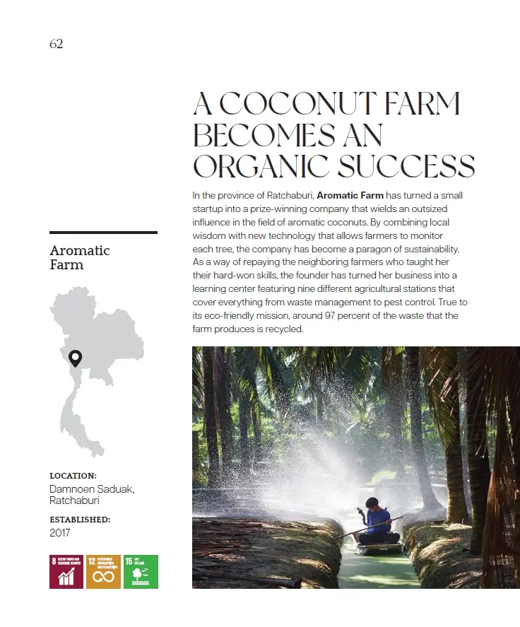 “BCG พอเพียง” Series EP:9 อะโรแมติก ฟาร์ม A Coconut Farm Becomes An Organic Success อำเภอดำเนินสะดวก จังหวัดราชบุรี