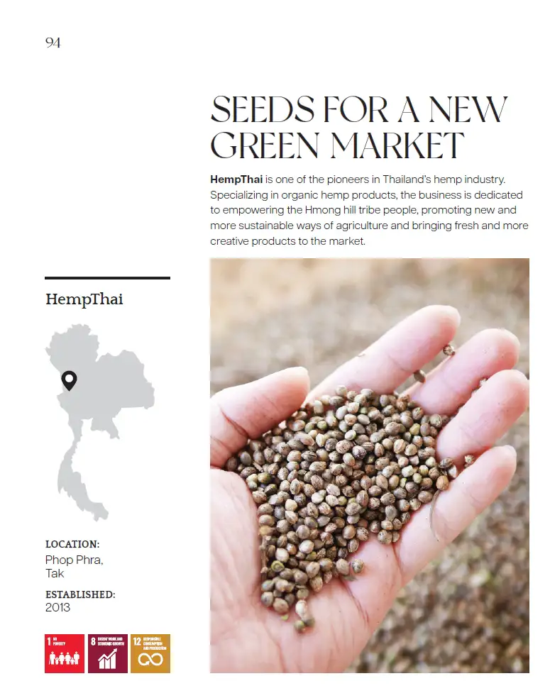 BCG  Series EP 20 Seeds For a New Green Market : HempThai
