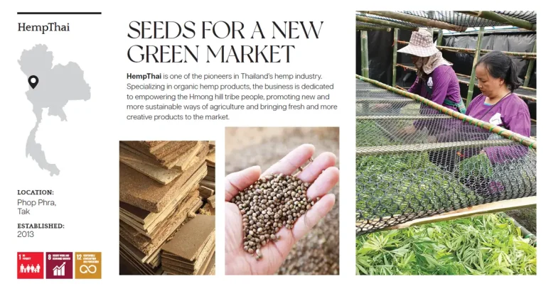 “BCG พอเพียง" Series EP:20 เฮมพ์ไทย Seeds For a New Green Market อำเภอพบพระ จังหวัดตาก