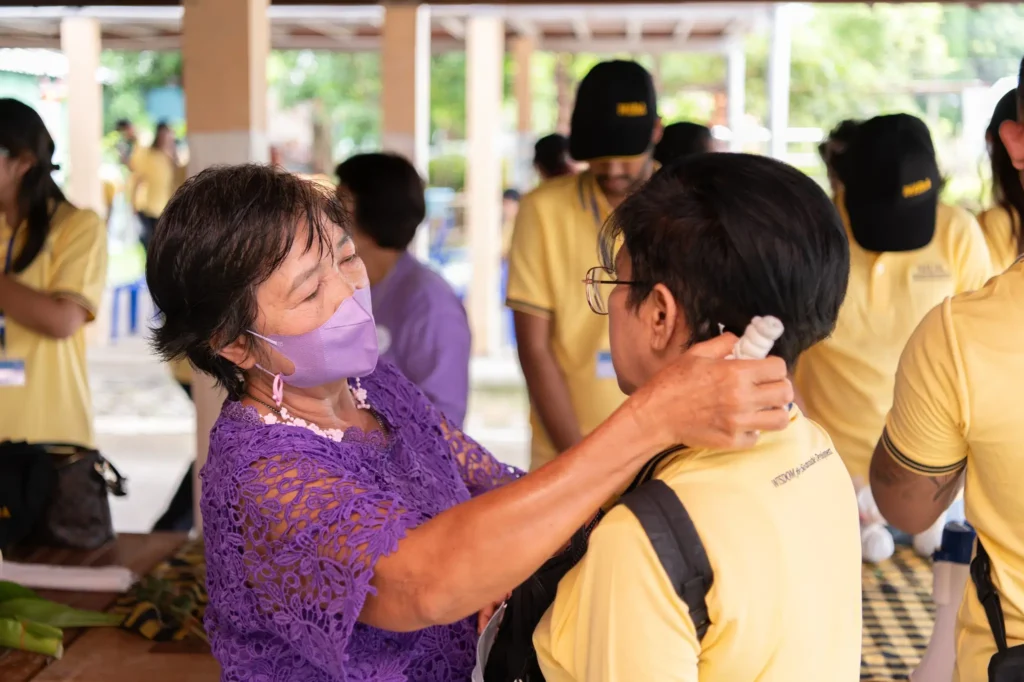 NIDA 9th International Summer Camp 2023: การศึกษาดูงานโรงพยาบาลบ้านแพ้ว และชุมชนเกาะเกิด