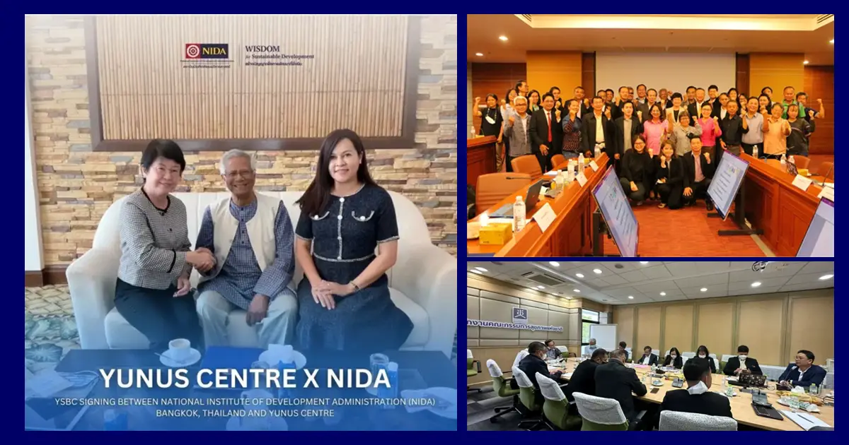 "NIDA" collaborated with non-governmental organizations (NGOs) to drive towards the Sustainable Development Goals