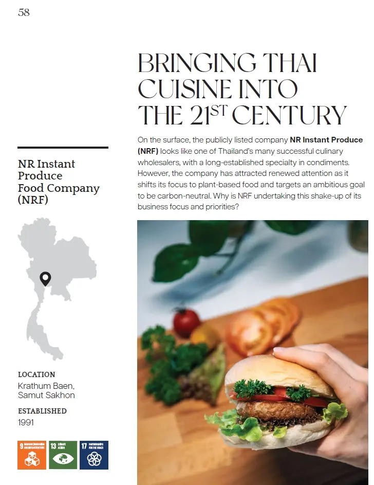 BCG Series EP 29 : NR Instant Produce Food (NRF) - Bringing Thai Cuisine into the 21st C