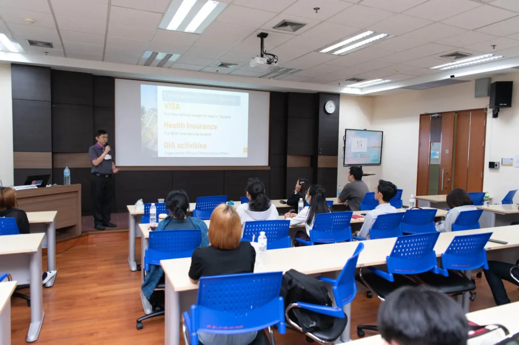 โครงการเรียนรู้วัฒนธรรมไทยเบื้องต้นและการสื่อสารข้ามวัฒนธรรมสำหรับนักศึกษาต่างชาติ ภาคการศึกษาที่ 1/2566
