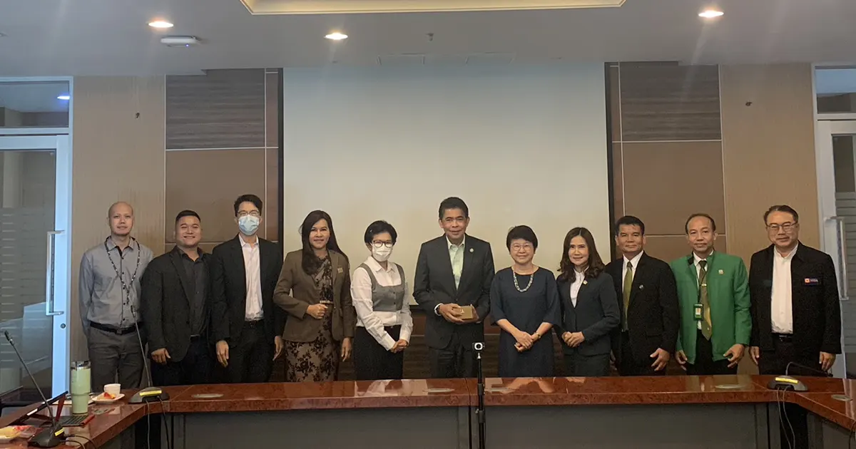 NIDA ประชุมหารือความร่วมมือในการพัฒนาชุมชนและสิ่งแวดล้อมร่วมกับธนาคารเพื่อการเกษตรและสหกรณ์ (ธ.ก.ส.)