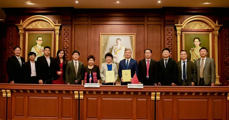 พิธีลงนามบันทึกข้อตกลงความร่วมมือ (MOU) ระหว่าง NIDA และ Communication University of China (CUC)