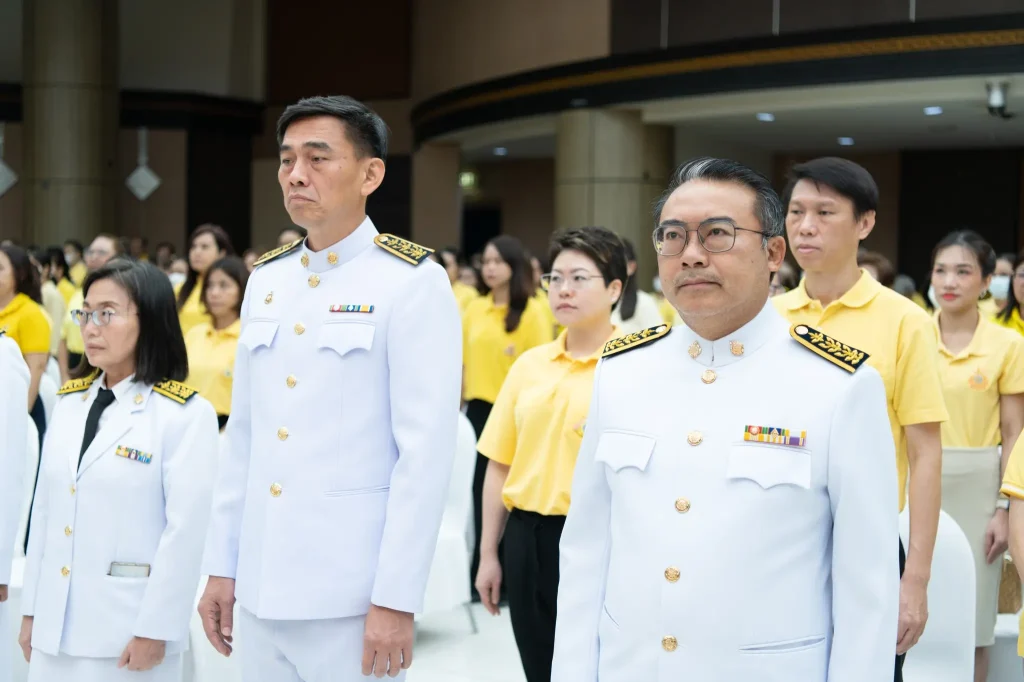 พิธีถวายสัตย์ 02 ‘นิด้า’ จัดพิธีถวายสัตย์ปฏิญาณเพื่อเป็นข้าราชการที่ดีและพลังของแผ่นดิน