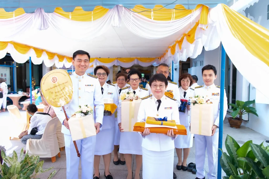 พิธีถวายผ้าพระกฐินพระราชทาน ประจำปี 2567 ณ วัดลุ่ม (พระอารามหลวง) จ.ระยอง