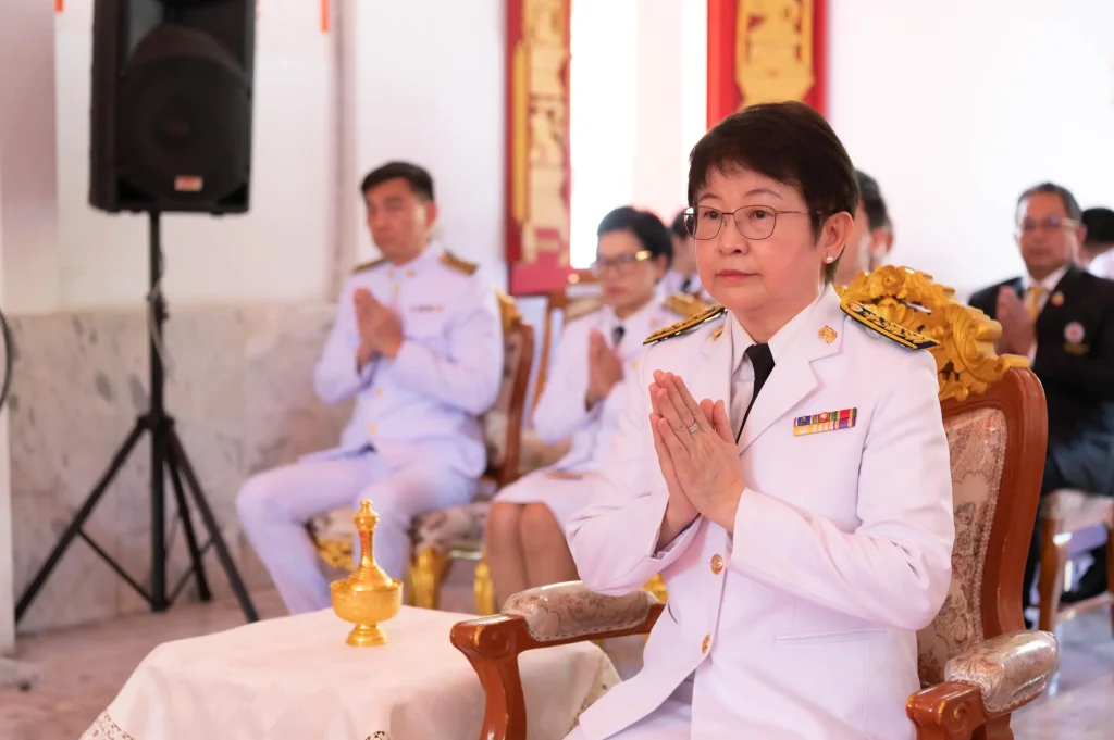 พิธีถวายผ้าพระกฐินพระราชทาน ประจำปี 2567 ณ วัดลุ่ม (พระอารามหลวง) จ.ระยอง
