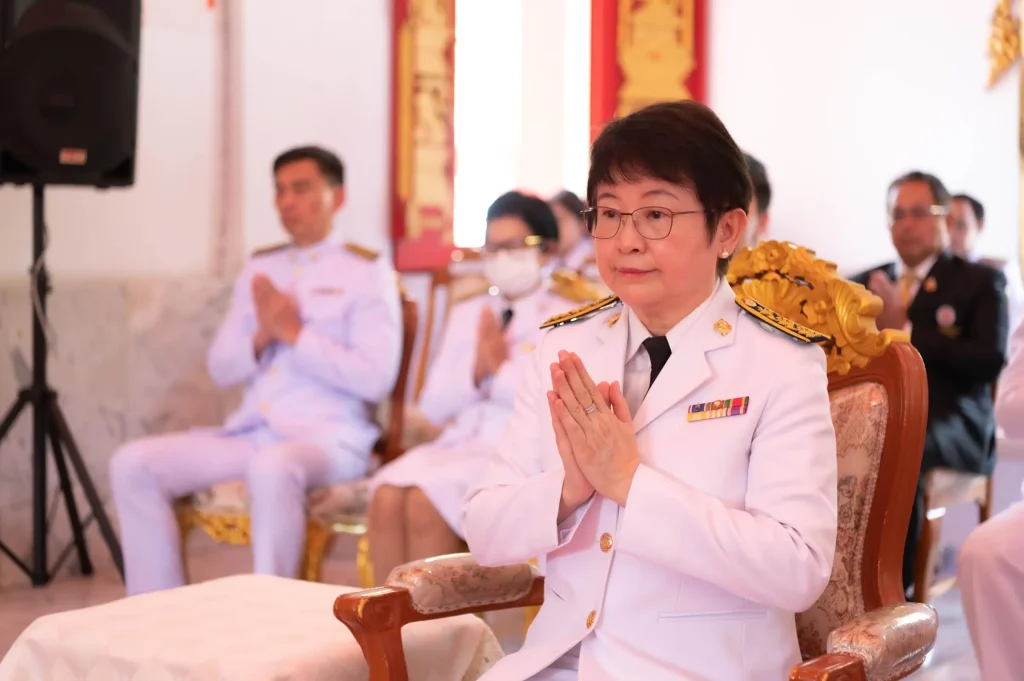 พิธีถวายผ้าพระกฐินพระราชทาน ประจำปี 2567 ณ วัดลุ่ม (พระอารามหลวง) จ.ระยอง