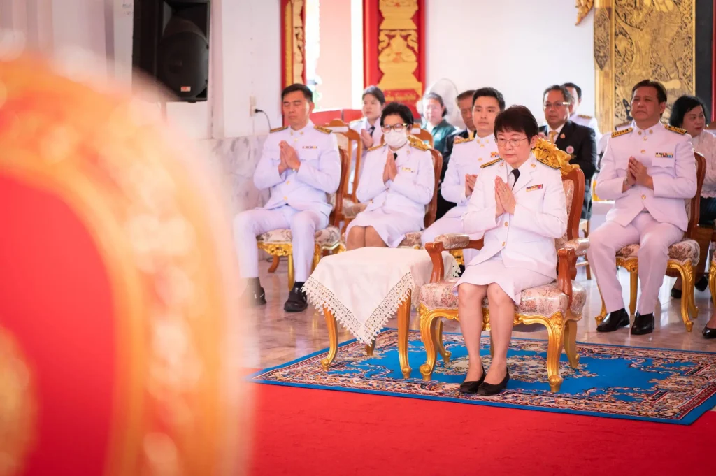 พิธีถวายผ้าพระกฐินพระราชทาน ประจำปี 2567 ณ วัดลุ่ม (พระอารามหลวง) จ.ระยอง