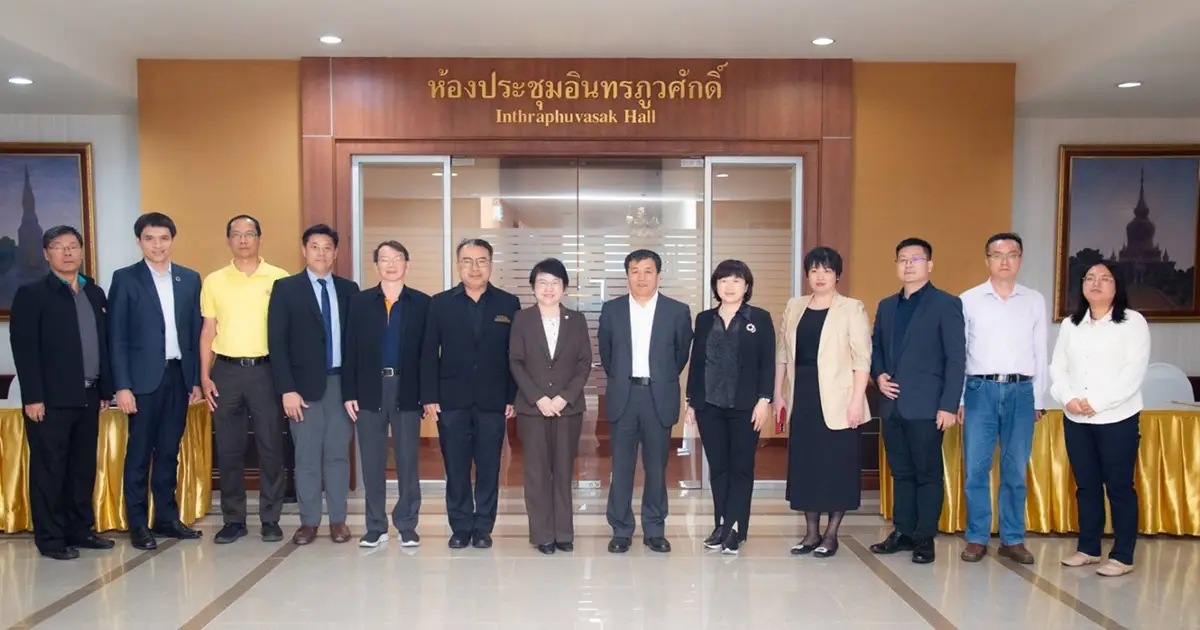 'นิด้า' ให้การต้อนรับ ผู้แทนจาก China-ASEAN School of Economics, Guangxi University สาธารณรัฐประชาชนจีน