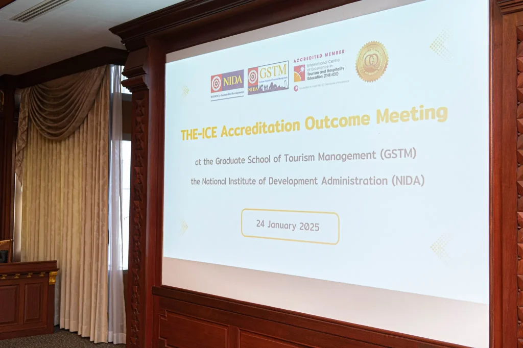 คณะการจัดการการท่องเที่ยว (นิด้า) ได้รับการรับรองมาตรฐาน THE-ICE Accreditation และเป็นสมาชิกแบบ C2Q แล้ววันนี้!!