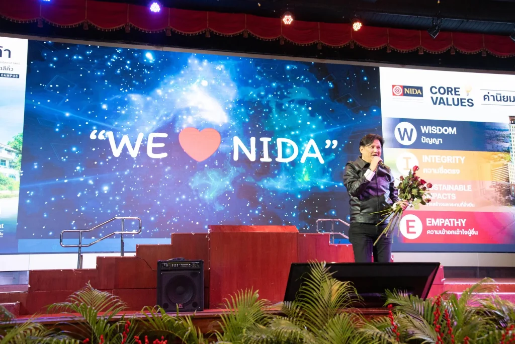 ชื่นมื่นรับปีใหม่ นิด้าจัดงานเลี้ยงส่งท้ายปีเก่า – ต้อนรับปีใหม่ 2568
