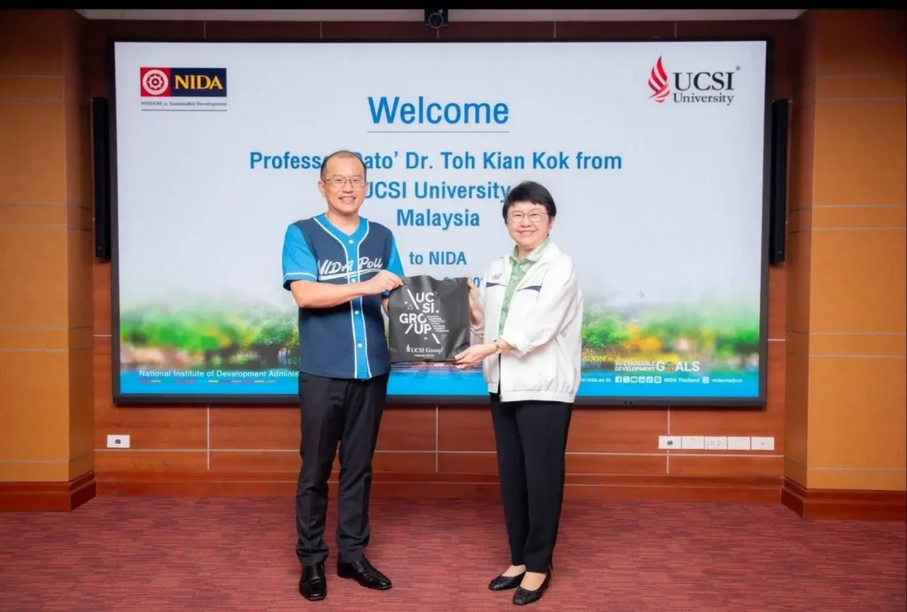 NIDA Welcomes Professor Dato’ Dr. Toh Kian Kok from UCSI University, Malaysia