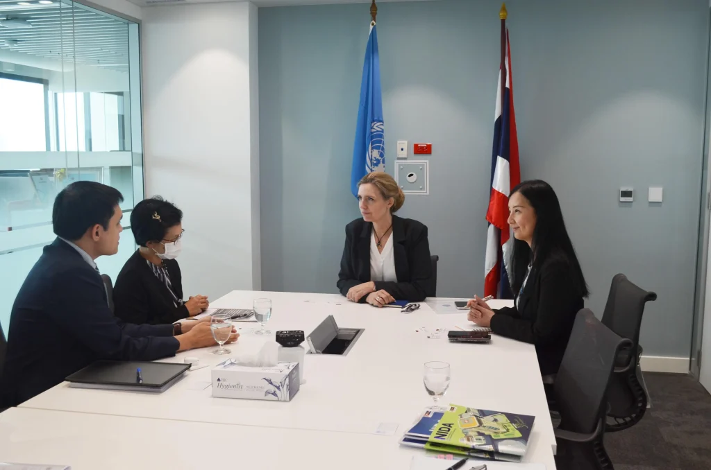 NIDA Delegation Visits United Nations (Thailand)