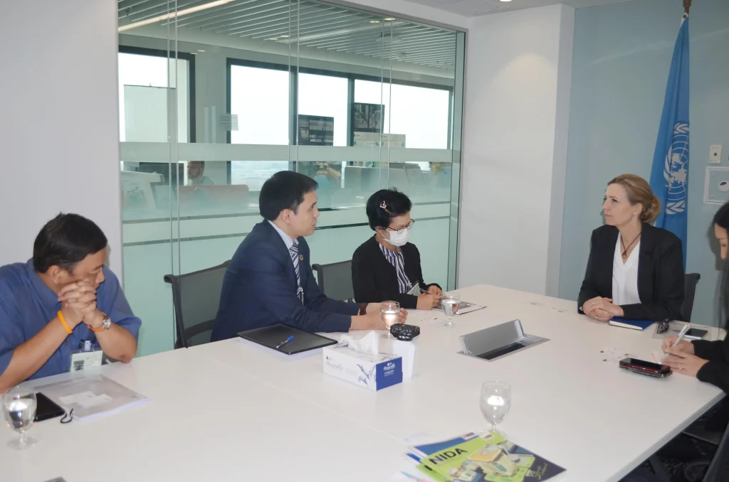 NIDA Delegation Visits United Nations (Thailand)