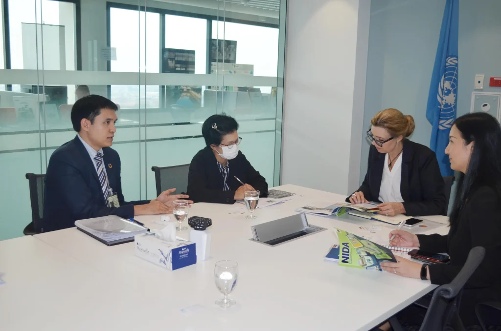 NIDA Delegation Visits United Nations (Thailand)