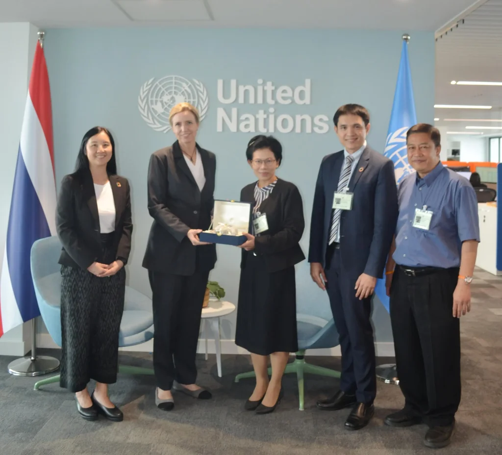 NIDA Delegation Visits United Nations (Thailand)