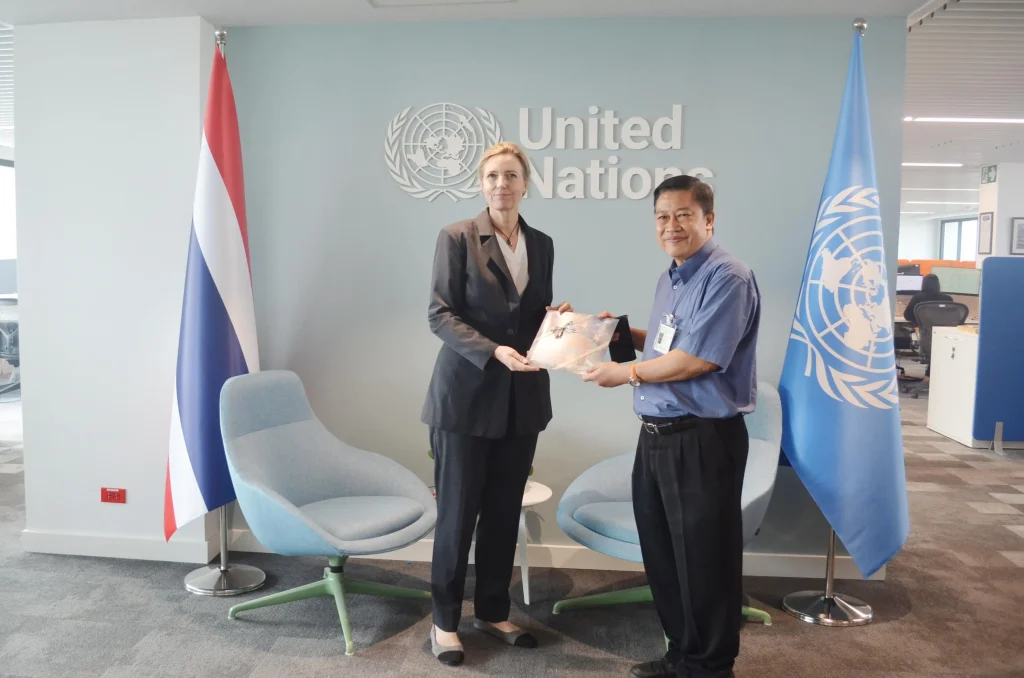 NIDA Delegation Visits United Nations (Thailand)