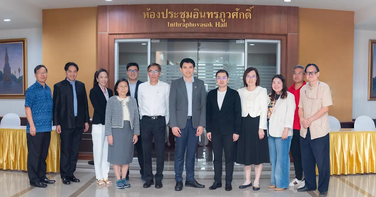 'นิด้า' ให้การต้อนรับผู้แทนจาก Southwest Jiaotong University สาธารณรัฐประชาชนจีน
