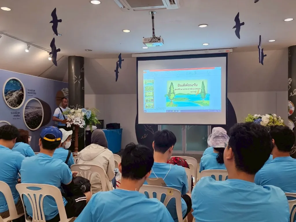กิจกรรมเพื่อสังคม คณะสถิติประยุกต์ 2568 : โครงการกิจกรรมอาสาปลูกป่าชายเลน จังหวัดสมุทรปราการ