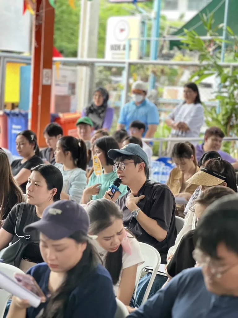 “นักศึกษานิด้า” ลงพื้นที่ชุมชนรุ่งมณีพัฒนา ศึกษา “ผู้นำกับการพัฒนาที่ยั่งยืน” จากประสบการณ์จริง