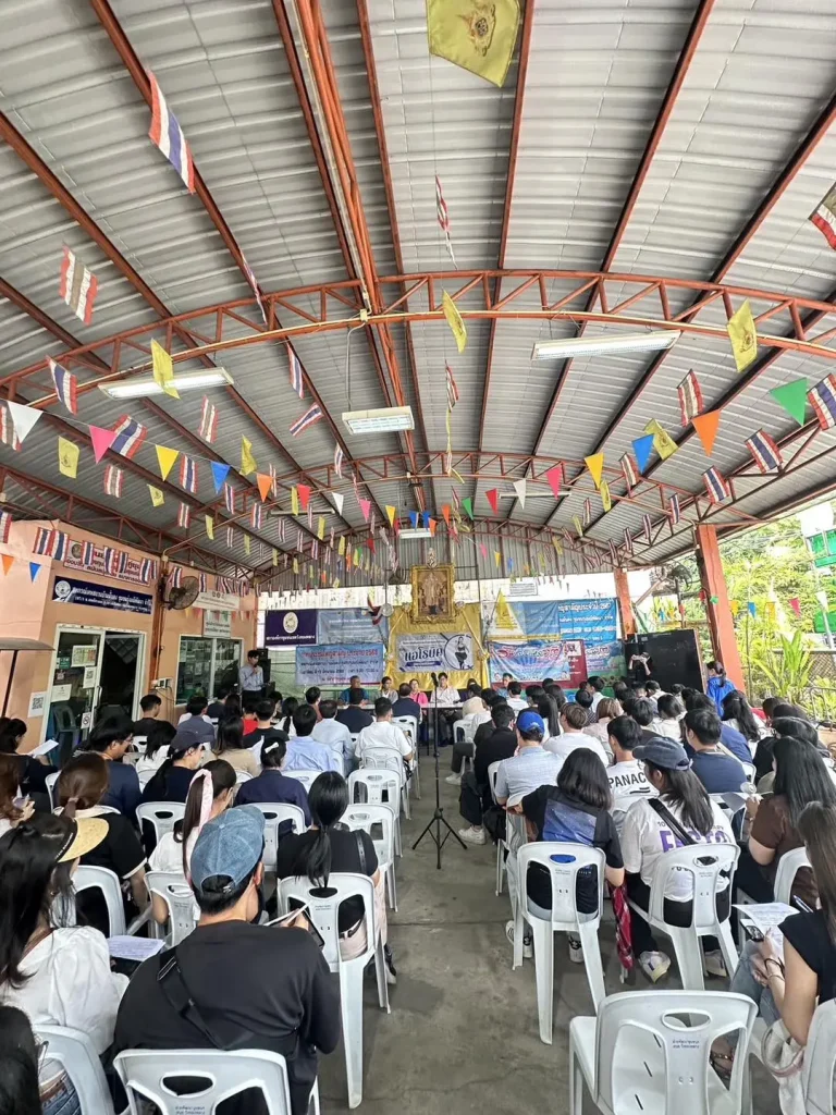 “นักศึกษานิด้า” ลงพื้นที่ชุมชนรุ่งมณีพัฒนา ศึกษา “ผู้นำกับการพัฒนาที่ยั่งยืน” จากประสบการณ์จริง