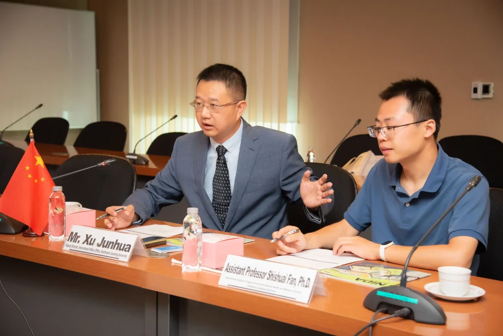 ‘นิด้า’ ให้การต้อนรับ ผู้แทนจาก Southwest Jiaotong University