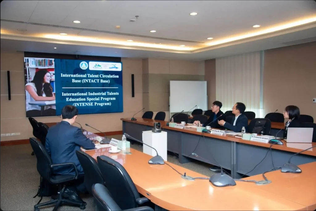Image Name Official Visit by Delegates from the International Talent Circulation Base (Taiwan–Thailand)