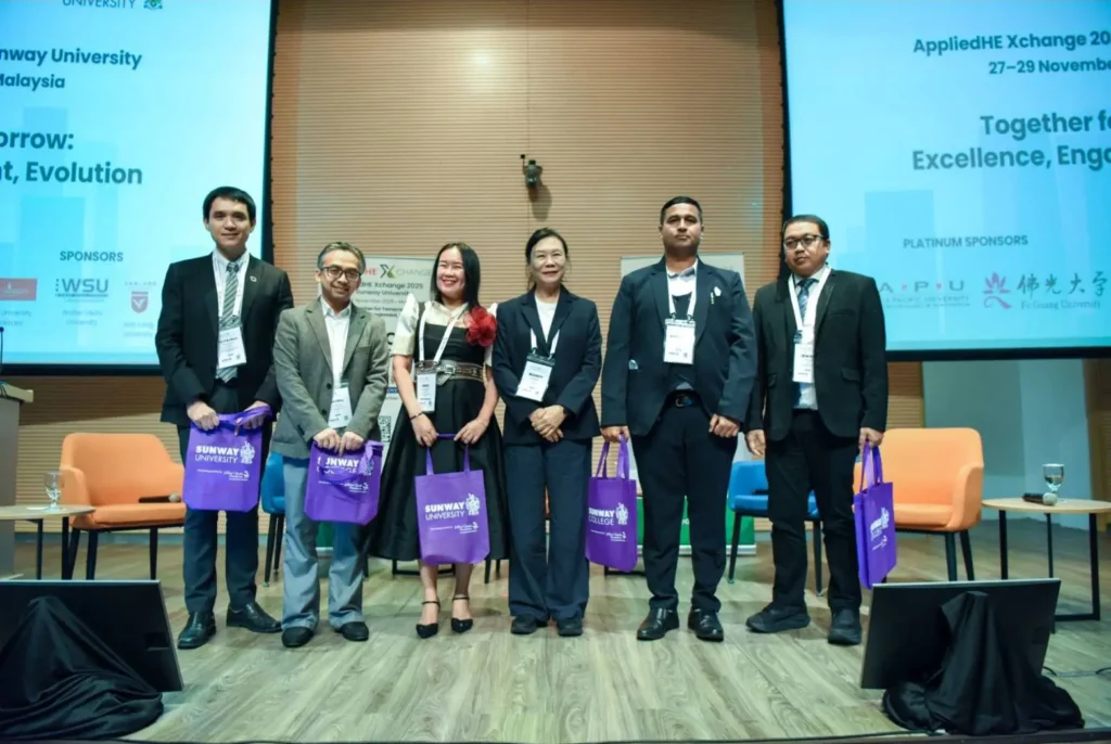 Image Name NIDA Participates in AppliedHE Xchange 2025 (QS Asia) and Presents Country Report on the Impact of AI in Thai Higher Education in Malaysia