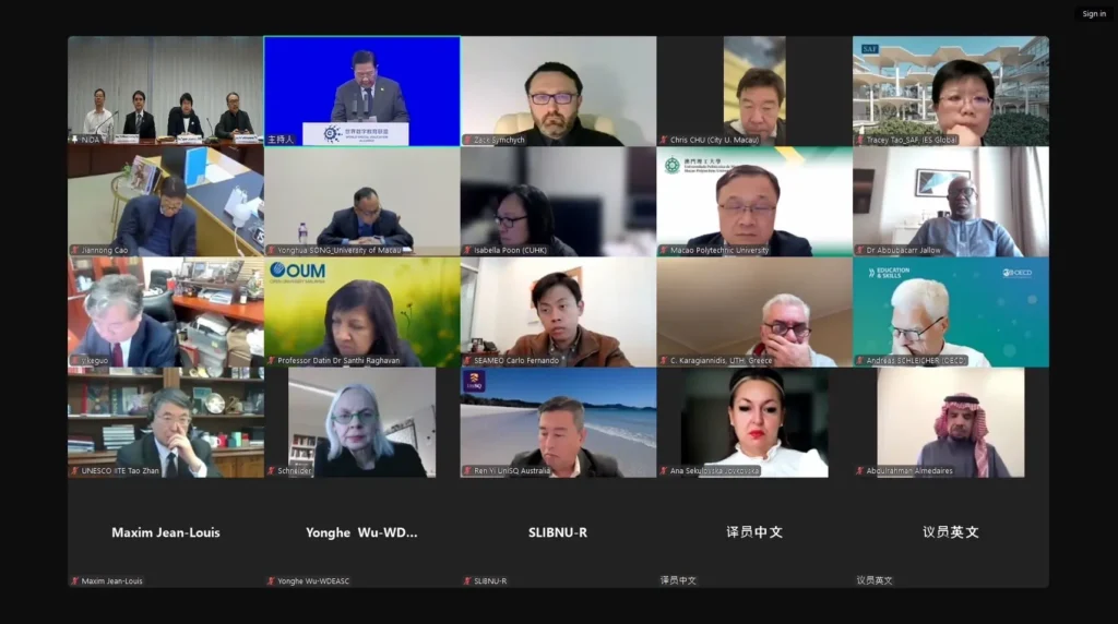 W7 “นิด้า” เข้าร่วมพิธีเปิดสำนักงานเลขานุการร่วมของพันธมิตรการศึกษาดิจิทัลโลก (WDEA)