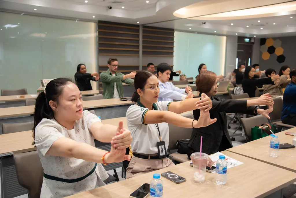 NIDA จัดกิจกรรมเสริมสร้างความรู้ด้านสุขภาพแก่นักศึกษานานาชาติ รับมือโรคระบาดตามฤดูกาลและ ฝุ่น PM2.5